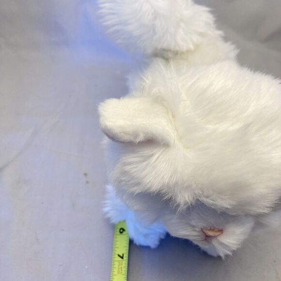 2016 Aurora Miyoni Tots White Persian Kitten Kitty  Cat Plush 7" Stuffed Animal - Picture 5 of 5